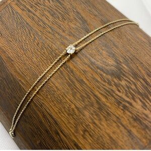Mejuri Round Topaz Bracelet